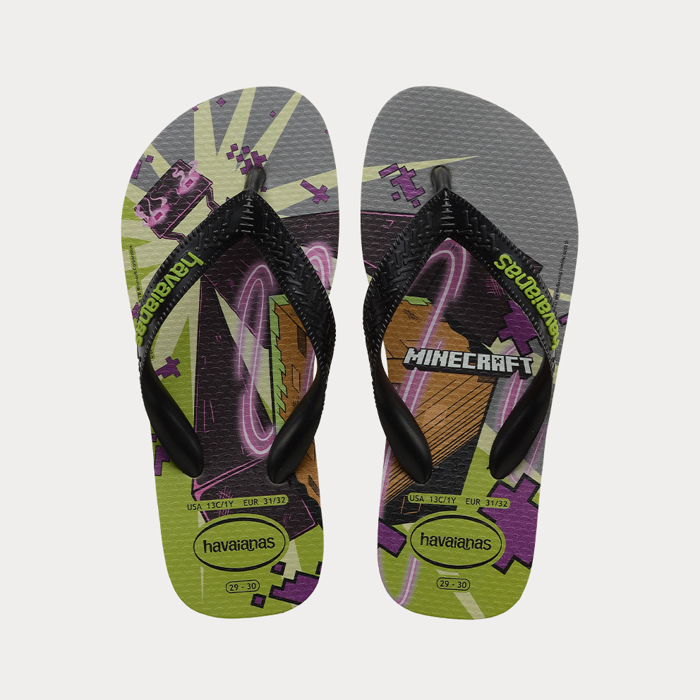 Havaianas Minecraft Kids Flip Flops