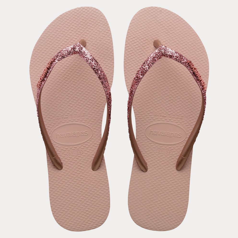 Havaianas Slim Glitter Unisex Flip Flops