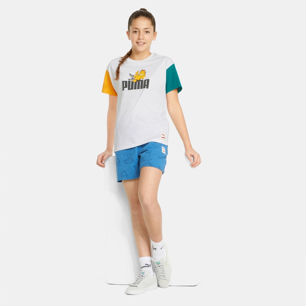 Puma x Garfield Colorblock Tee Kids' T-shirt