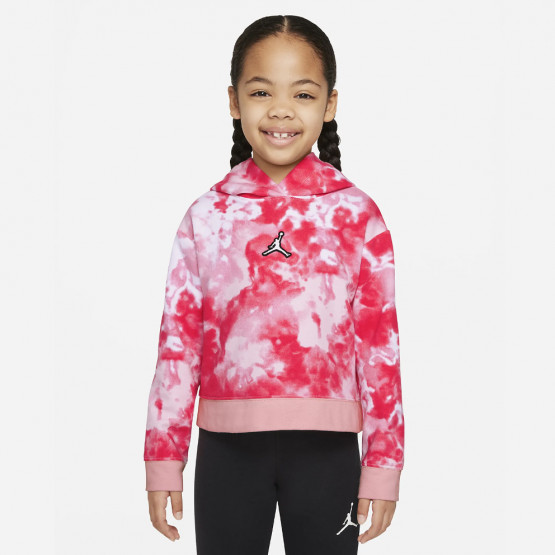 Jordan Essentials Tie-Dye Παιδική Μπλούζα με Κουκούλα