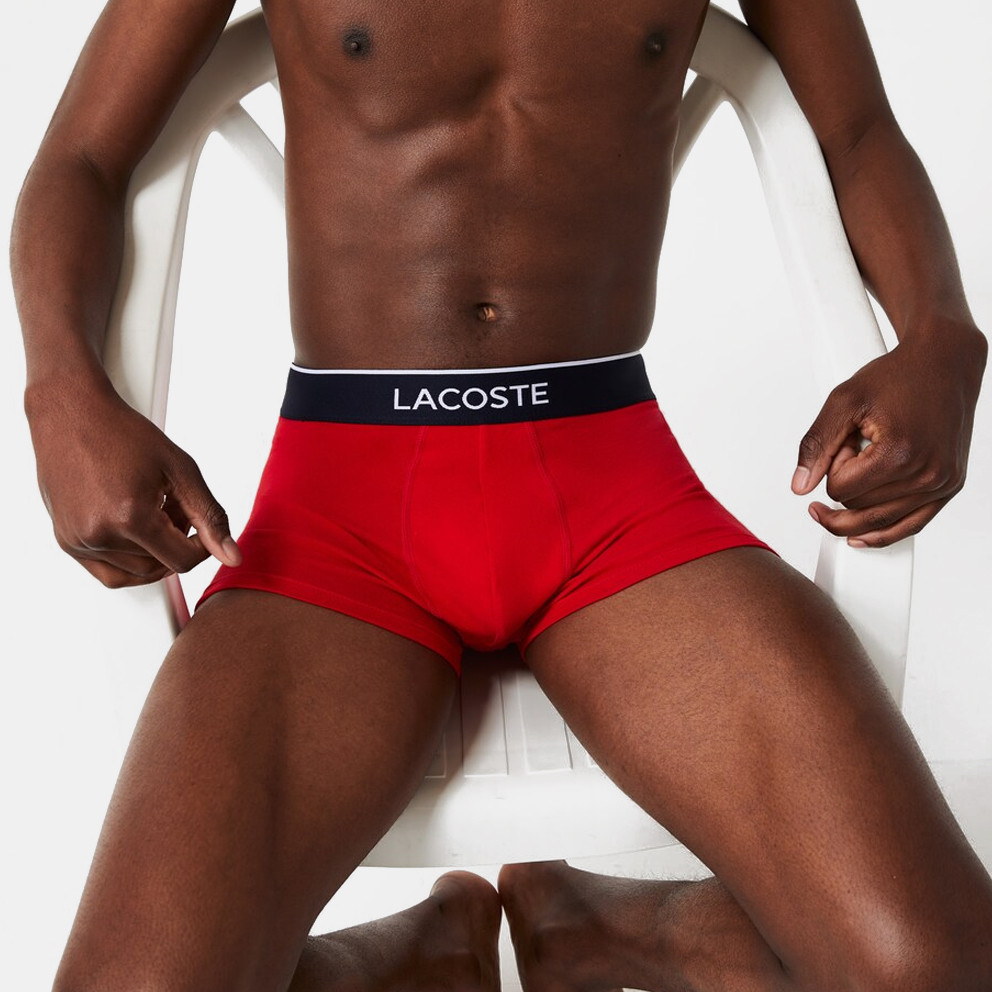 Lacoste 3 Pack Trunk Ανδρικά Μπόξερ