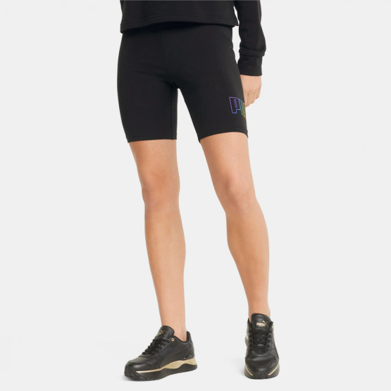 Puma Ess+ Rainbow Women's Biker Shorts