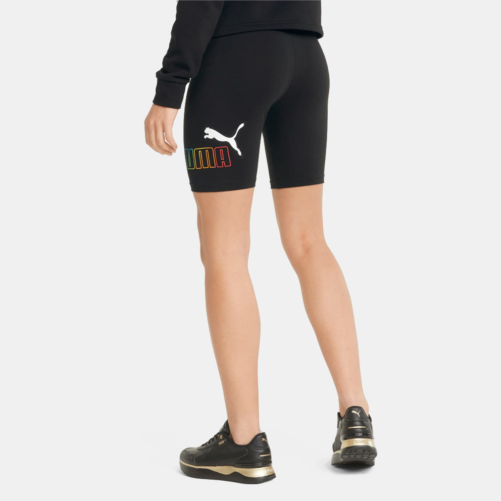 Puma Ess+ Rainbow Women's Biker Shorts