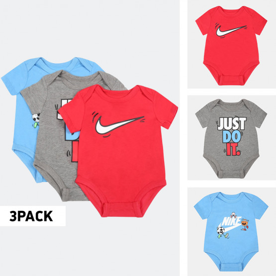 Nike Sportswear 3-Pack Infants Bodysuit