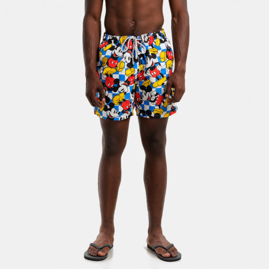 MC2 Classic Mickey Check 17  Men's Swim Short