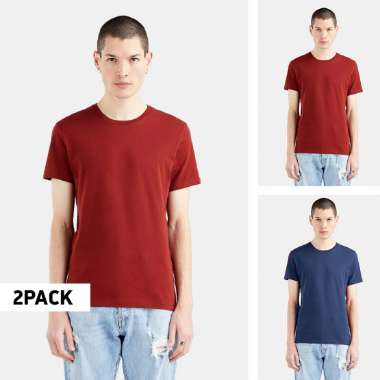 Levi's Slim Crewneck 2-Pack Ανδρικό T-shirt