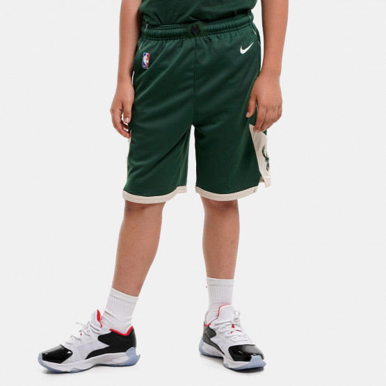 NBA Milwaukee Bucks Icon Swingman Kids' Shorts