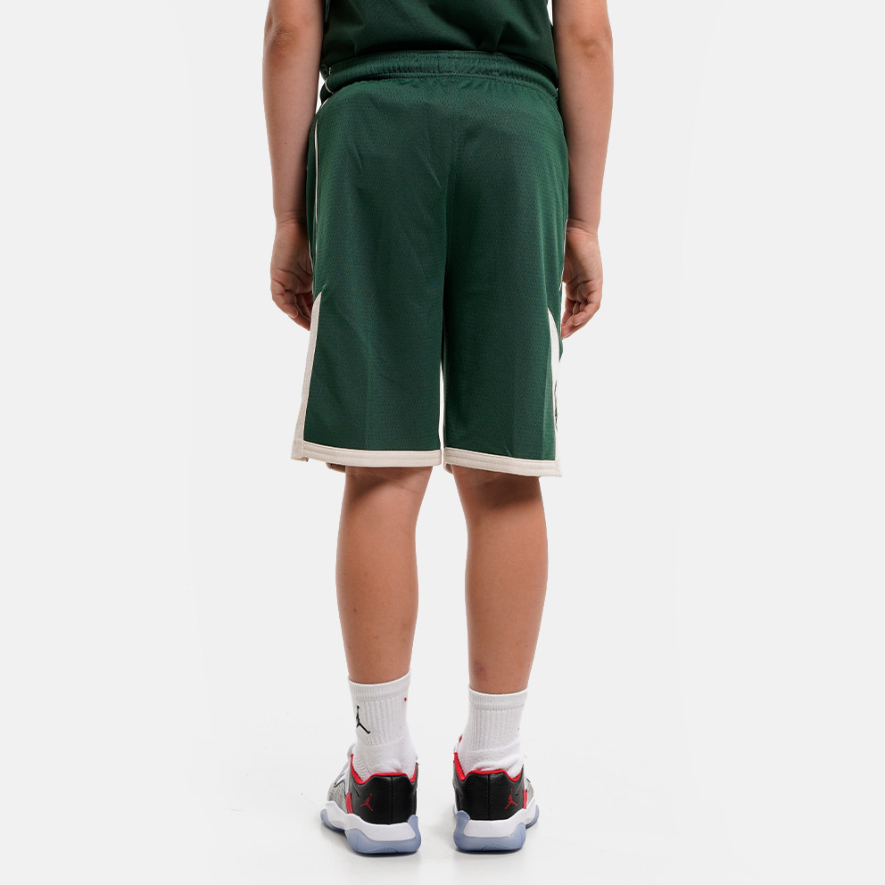 NBA Milwaukee Bucks Icon Swingman Kids' Shorts