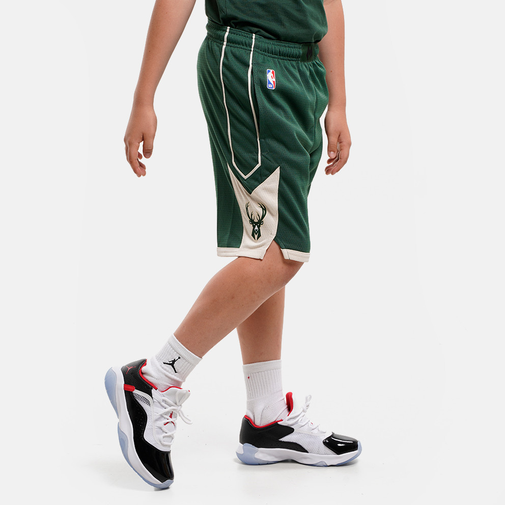 NBA Milwaukee Bucks Icon Swingman Kids' Shorts