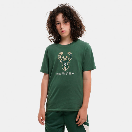 Nike NBA Milwaukee Bucks Kids' T-Shirt