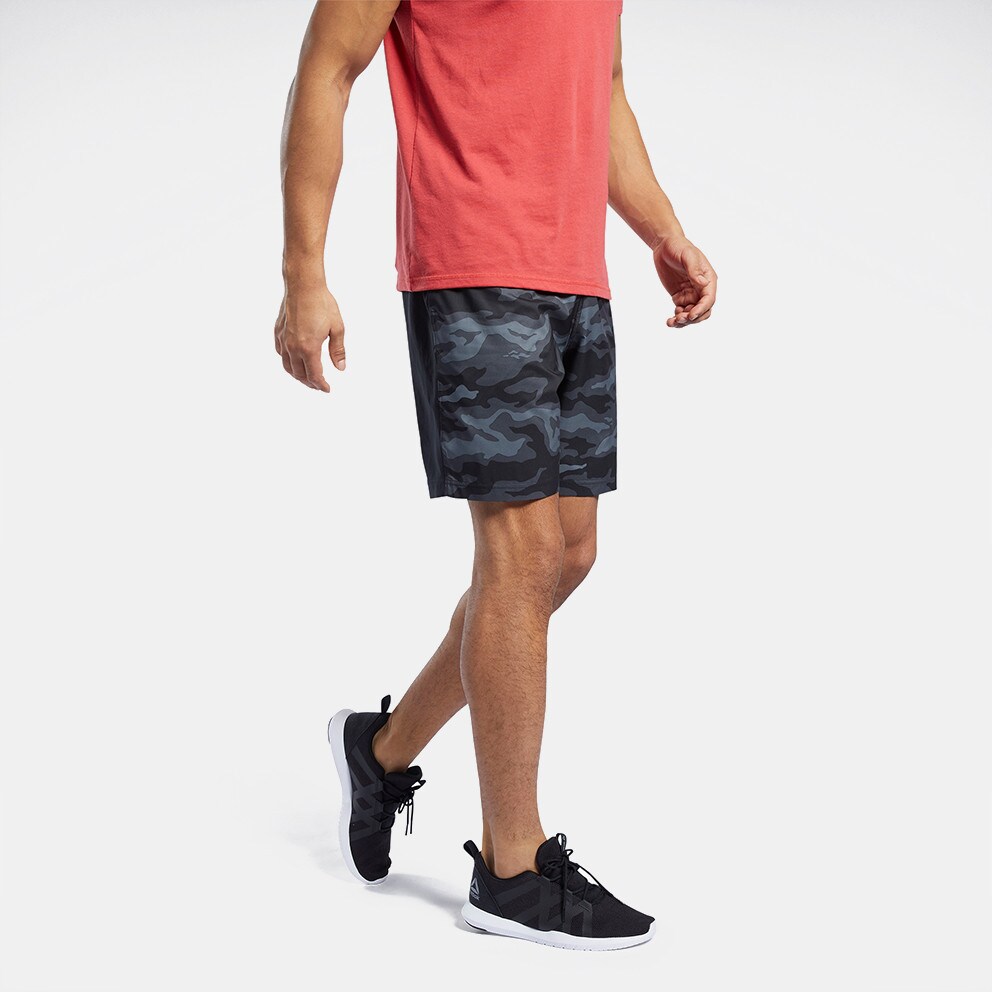 Reebok Sport Workout Ready Allover Print Ανδρικό Σορτς