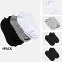 Cosmos Sport Trainer 4-Pack Unisex Socks