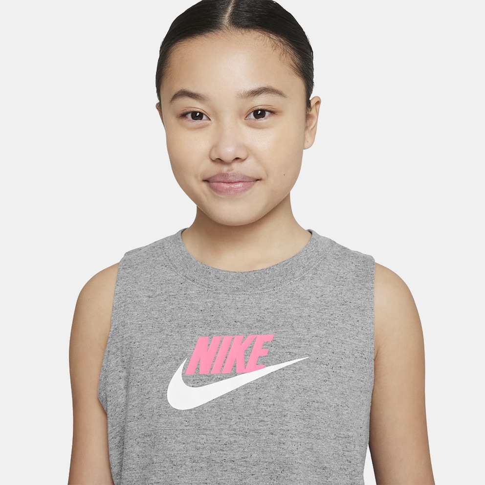 Nike Sportswear Kids' Tank Top Grey DO7161-091