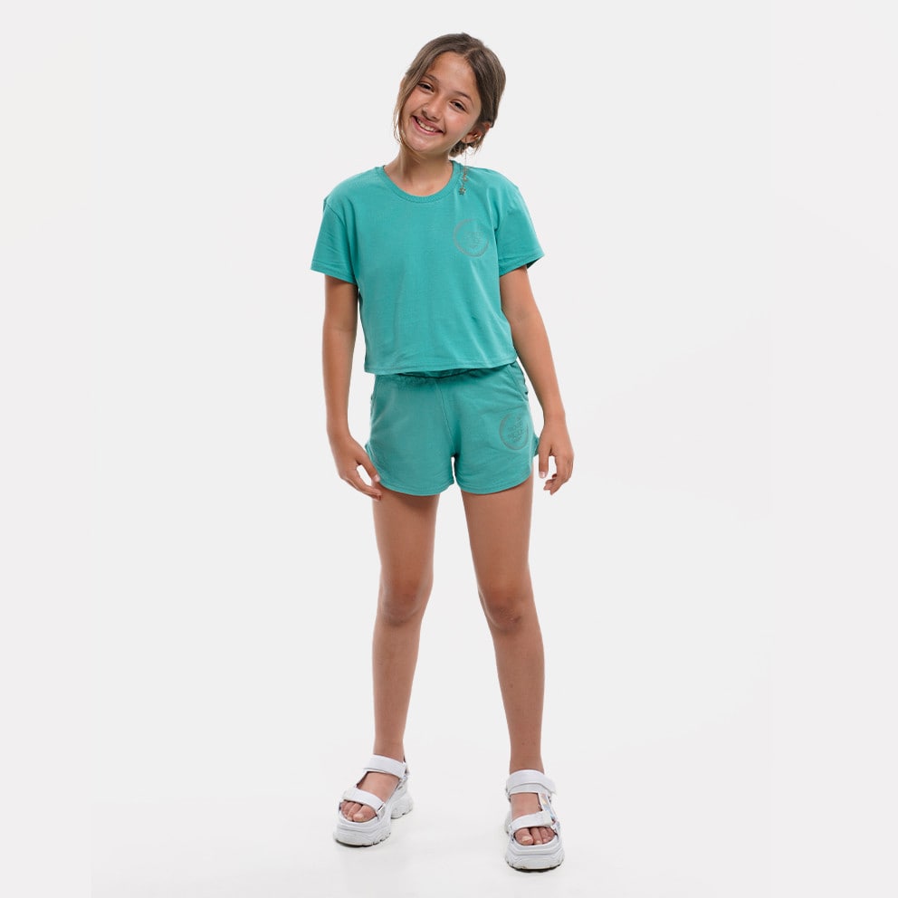 Target Crop Top S.Jersey Bermuda Kids' Set