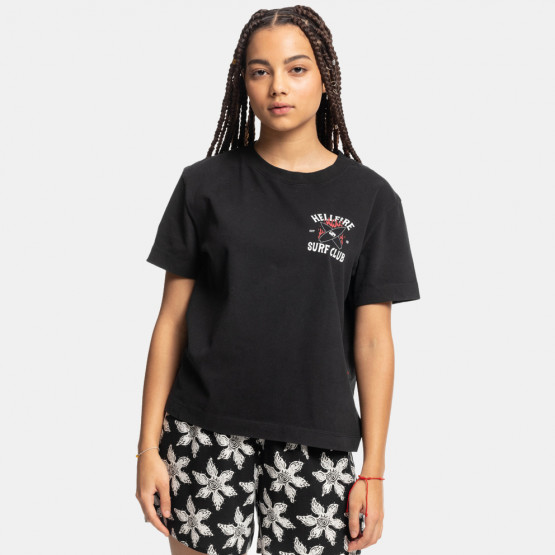 Quiksilver x Stranger Things Ruby 86 Γυναικείο Crop Top