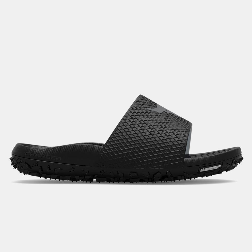 Under Armour Rock Men s Slides Grey 3025237 Under Armour