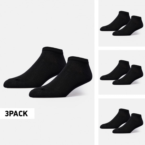 Nuff Non Show 3-Pack Unisex Socks