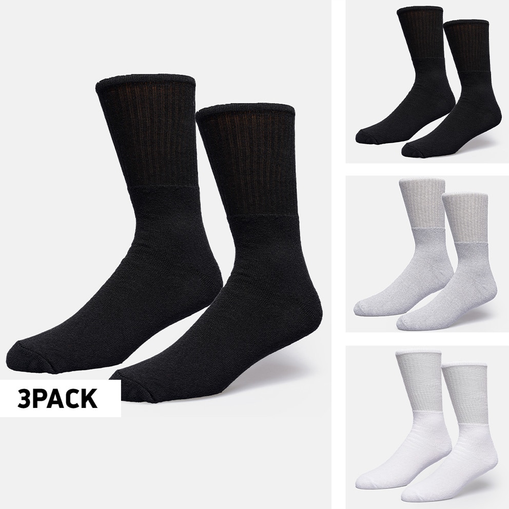 Nuff Pack Crew 3 Pack Unisex Socks