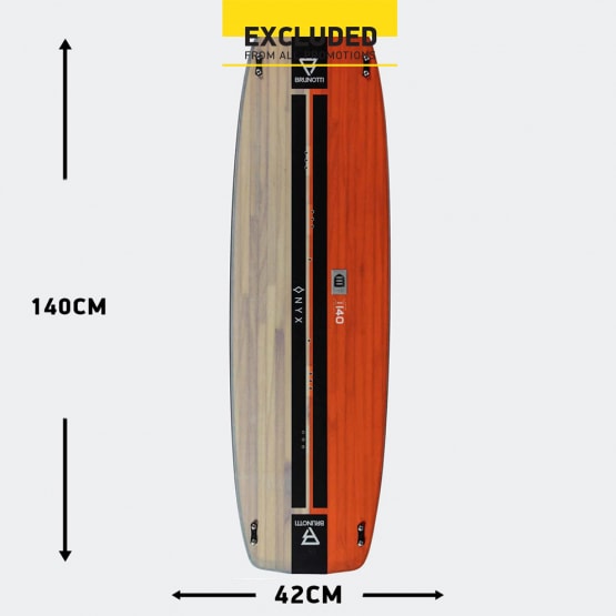 Brunotti Onyx Uni Kiteboard 140 x 42 cm