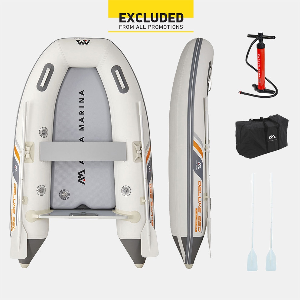 Aqua Marina Deluxe Inflatable Speed Boat Series 250 Cm Me Airdeck Φουσκωτή Βάρκα