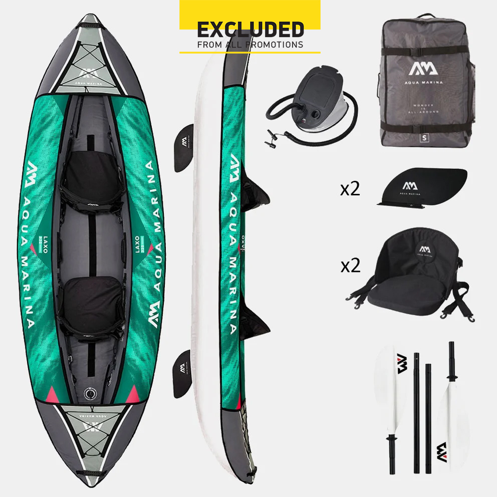 Aqua Marina Recreational Kayak Φουσκωτό Καγιάκ 2 Ατόμων.10'6'' 320X90Cm