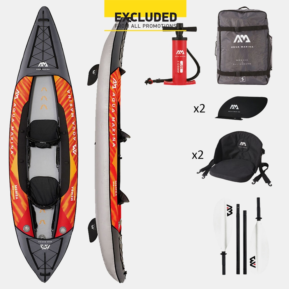 Aqua Marina Memba Touring Kayak Series 2 Persons 12'10'' 390 x 90 cm