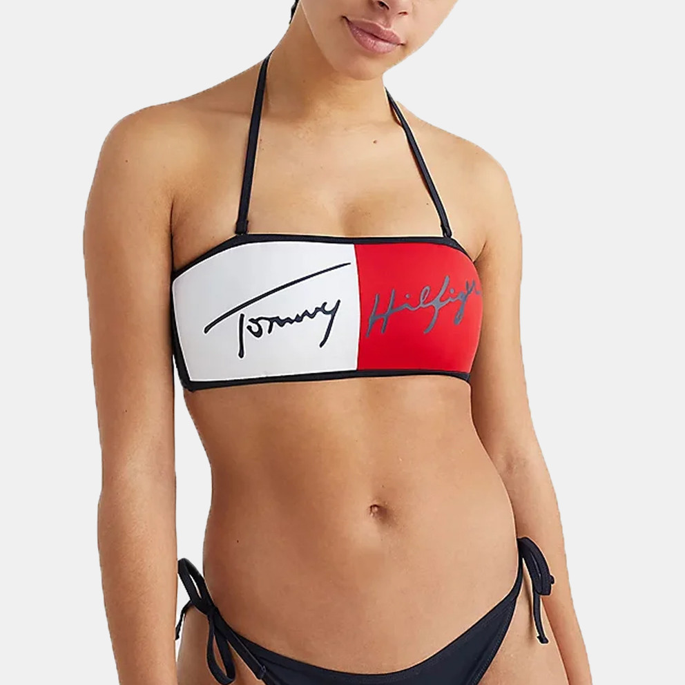 Tommy Jeans Fixed Bandeau Γυναικείο Μαγιό Πάνω Μέρος
