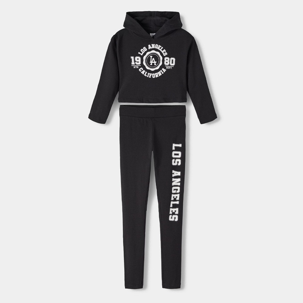 Name it Nkfviala Crop Boxy Sweat Παιδικό Σετ Φόρμας (9000116853_62273)