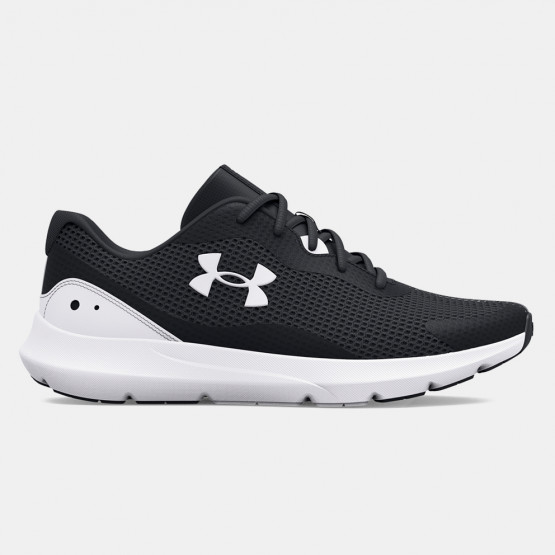 001 - sportova podprsenka ua armour mid kehole bra - Under Armour Surge 3  Men's Running Shoes Black 3024883