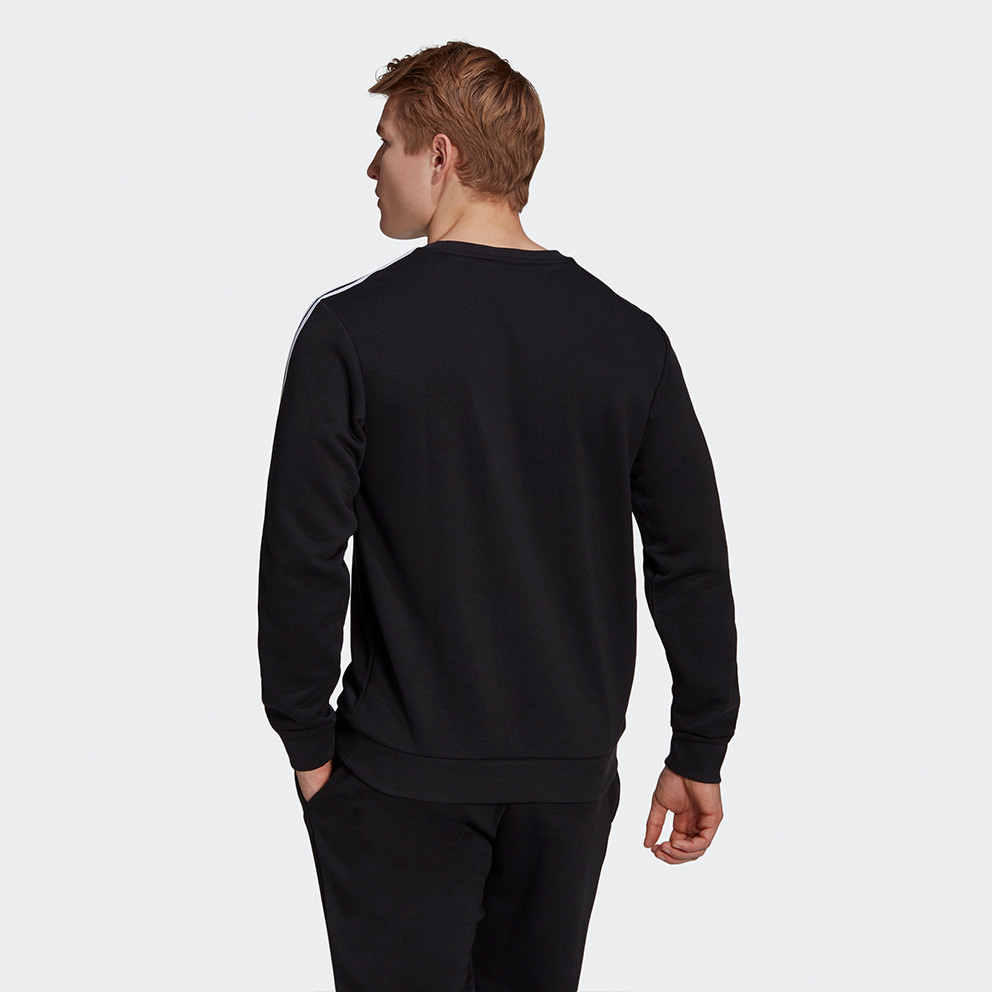 adidas Performance Essentials French Terry 3-Stripes Ανδρική Μπλούζα Μακρύ Μανίκι