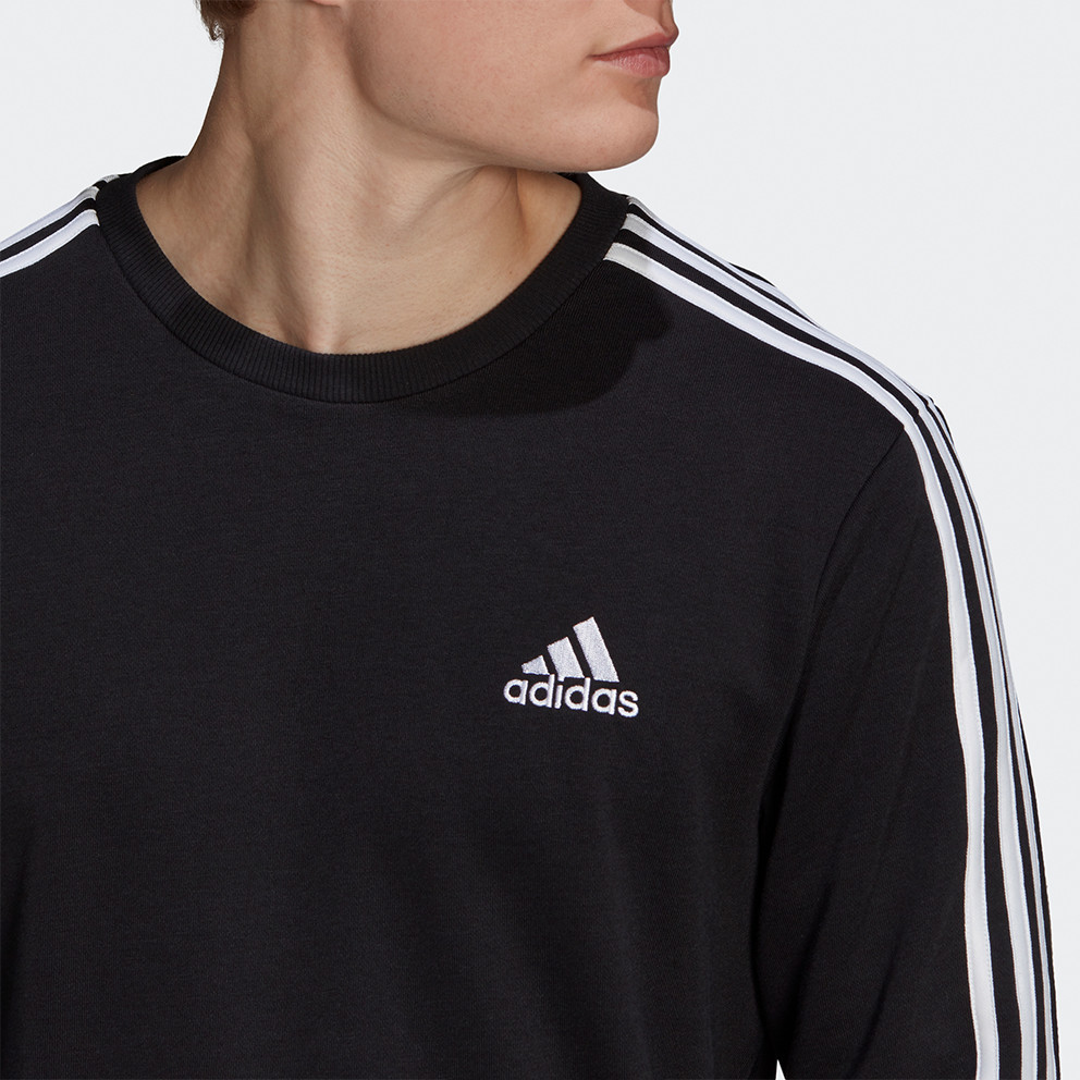 adidas Performance Essentials French Terry 3-Stripes Men's Sweatshirt