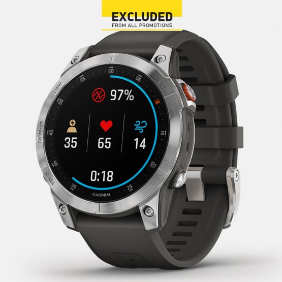 GARMIN epix Stainless Steel Unisex Smartwatch