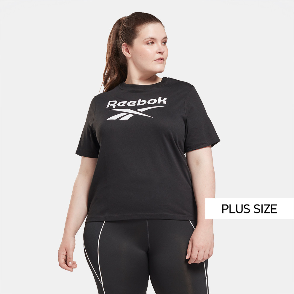 zapatillas de running Reebok entrenamiento pie normal minimalistas entre 60  y 100 - Reebok Sport Identity Women's Plus Size T - shirt Black H62527