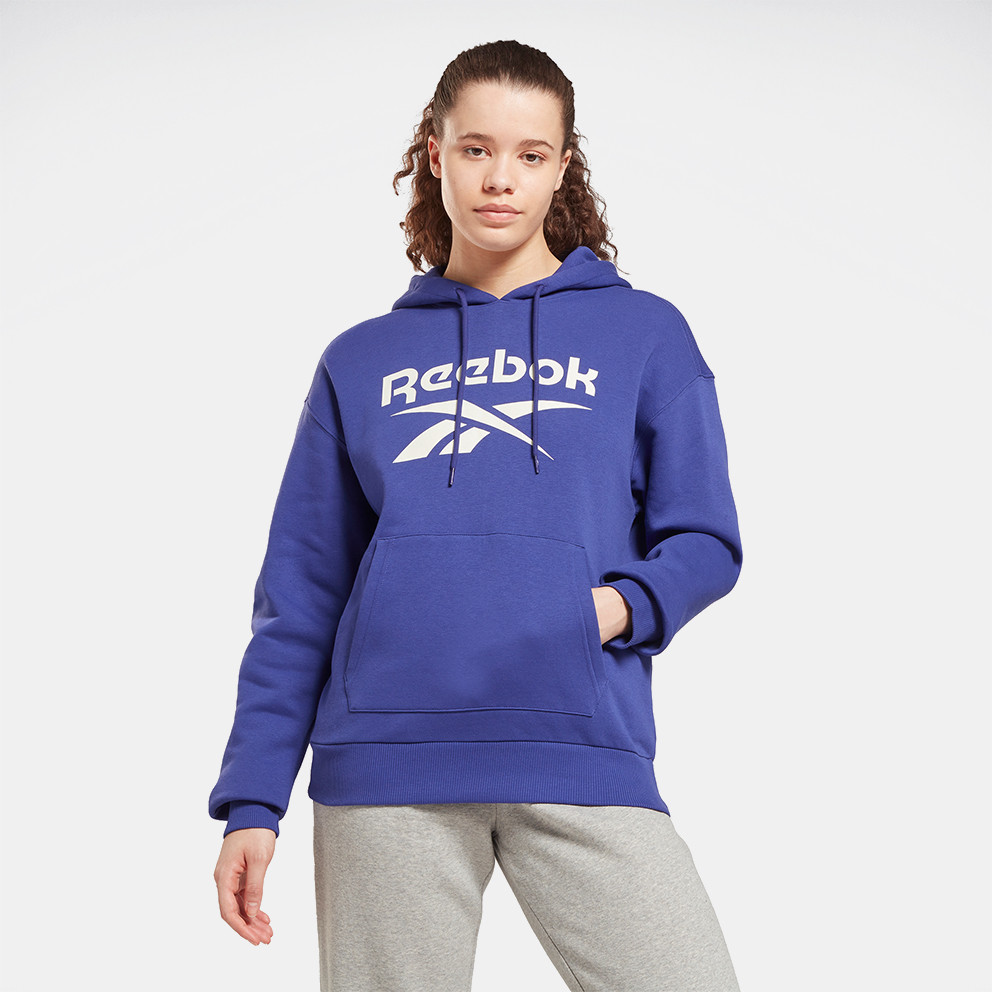 Reebok Identity Logo Fleece Γυναικεία Μπλούζα με Κουκούλα (9000112146_61121)