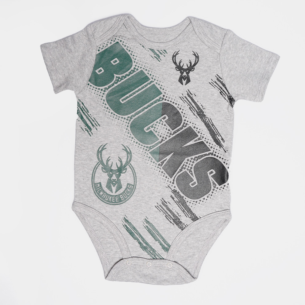 NBA SS Milwaukee Bucks Βρεφικό Κορμάκι (9000108010_60066)