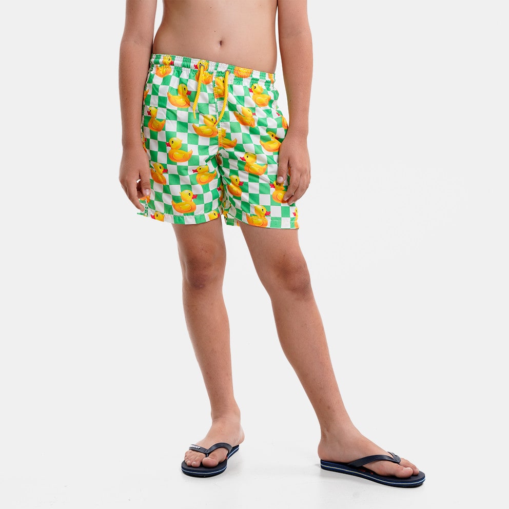 FRESCOBOL CARIOCA Straight-Leg Short-Length Printed Swim Shorts