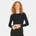 JJXX Jxfeline Rib Women's Long-Sleeve Crop Top