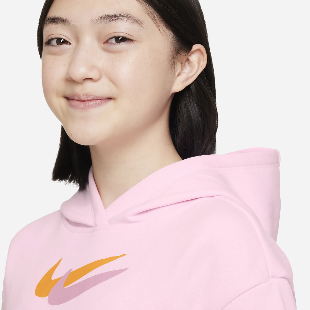 Nike Sportswear Fleece Παιδική Μπλούζα με Κουκούλα