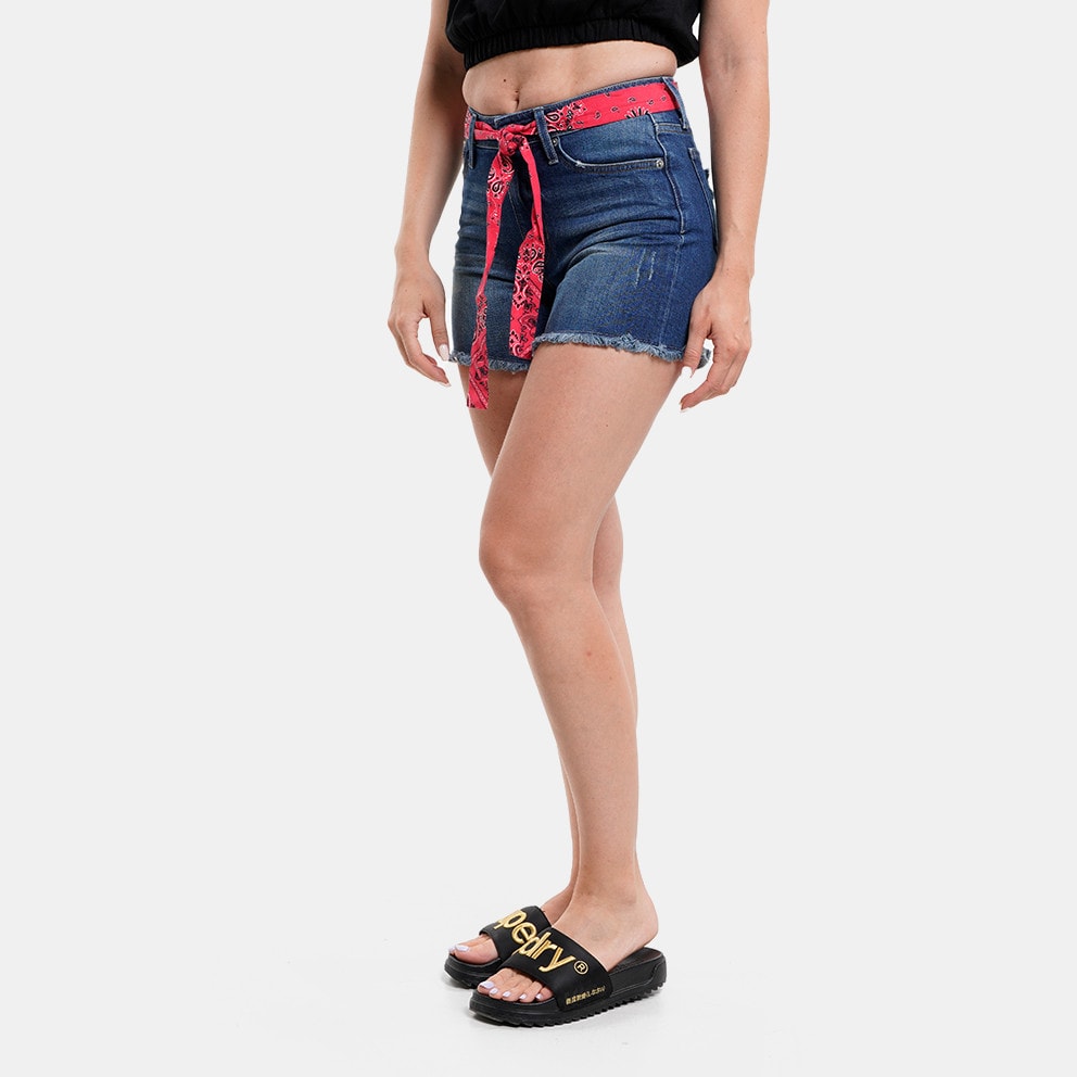 Superdry Vintage Mid Rise Γυναικείο Jean Σορτς (9000103792_59200)