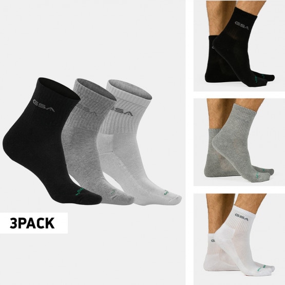 GSA Aero 360 3-Pack Organic Plus Men's Socks