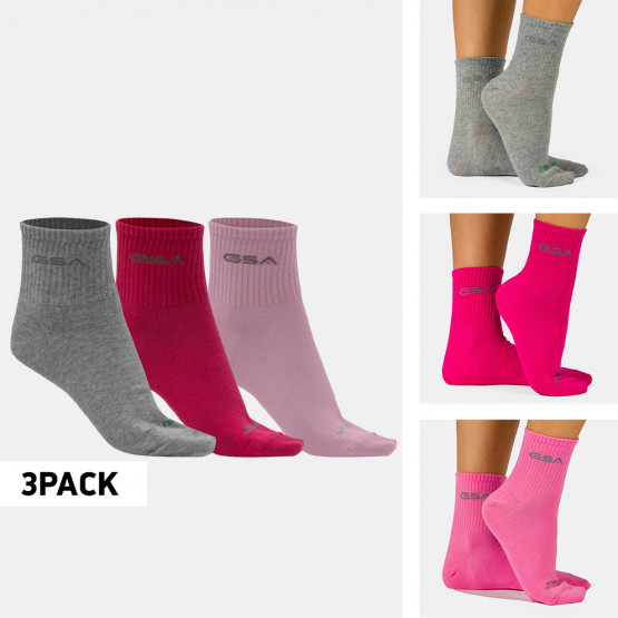 GSA Stadion 500 3-Pack Organic Plus Women's Socks