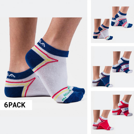 GSA Low Cut Ultralight 6-Pack Organic Plus Παιδικές Κάλτσες