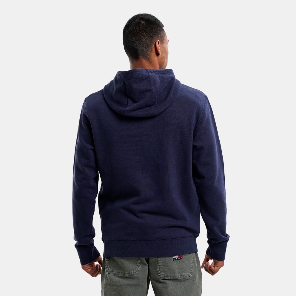 Tommy Jeans Timeless Circle Men's Hoodie Navy Blue DM0DM13882 - Slides TOMMY  HILFIGER Embroidery Hifliger Pool Slide FM0FM04226 Desert Sky DW5 - C87