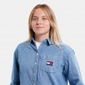 Tommy Jeans Chambray Badge Boy Regular Fit Women's Shirt