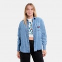 Tommy Jeans Chambray Badge Boy Regular Fit Women's Shirt