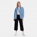Tommy Jeans Chambray Badge Boy Regular Fit Women's Shirt
