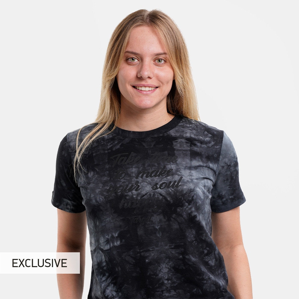 Target Tie Dye "Happy" Γυναικείο T-shirt