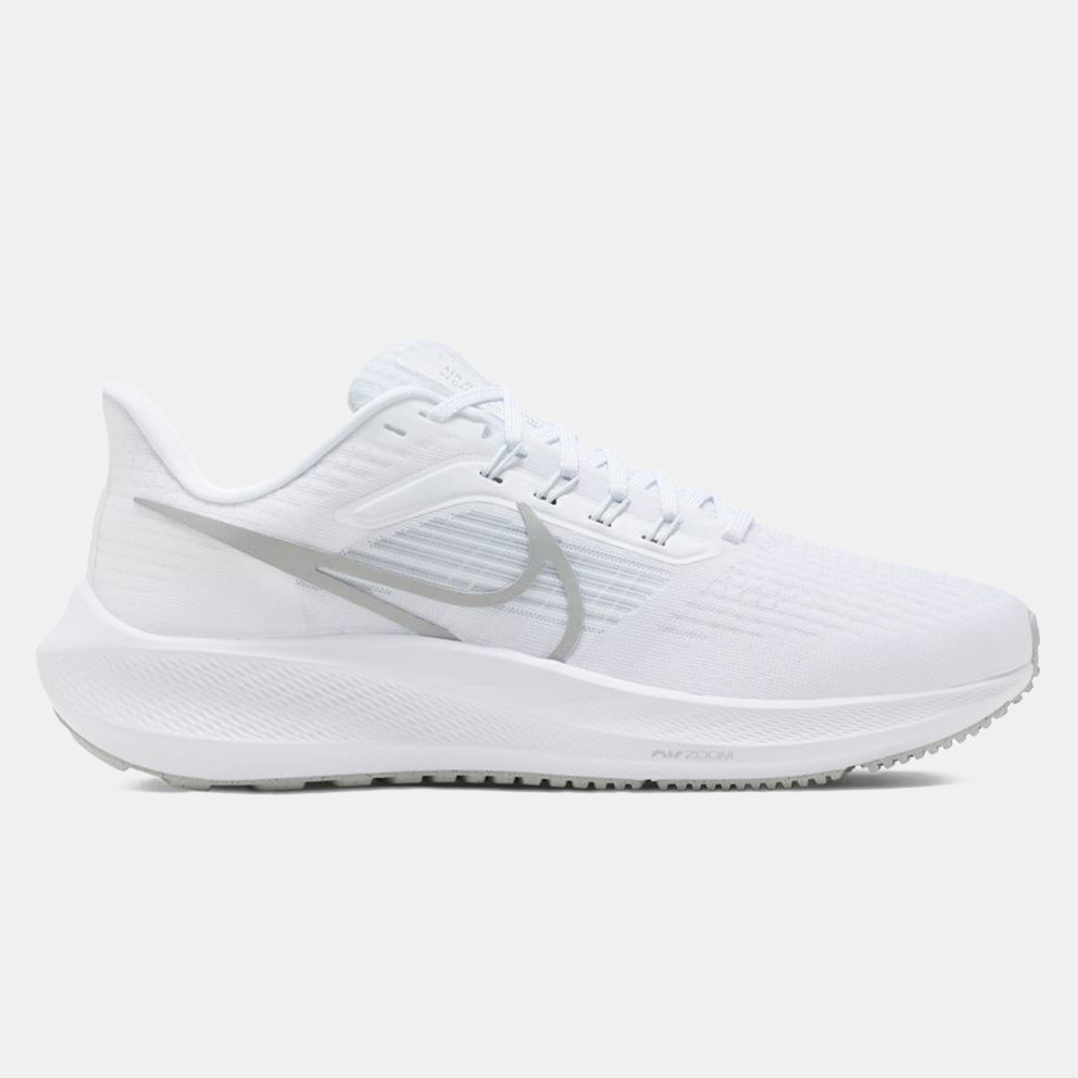 Nike Air Zoom Pegasus 39 Γυναικεία Παπούτσια για Τρέξιμο (9000109931_21685) WHITE/METALLIC SILVER-PURE PLATINUM