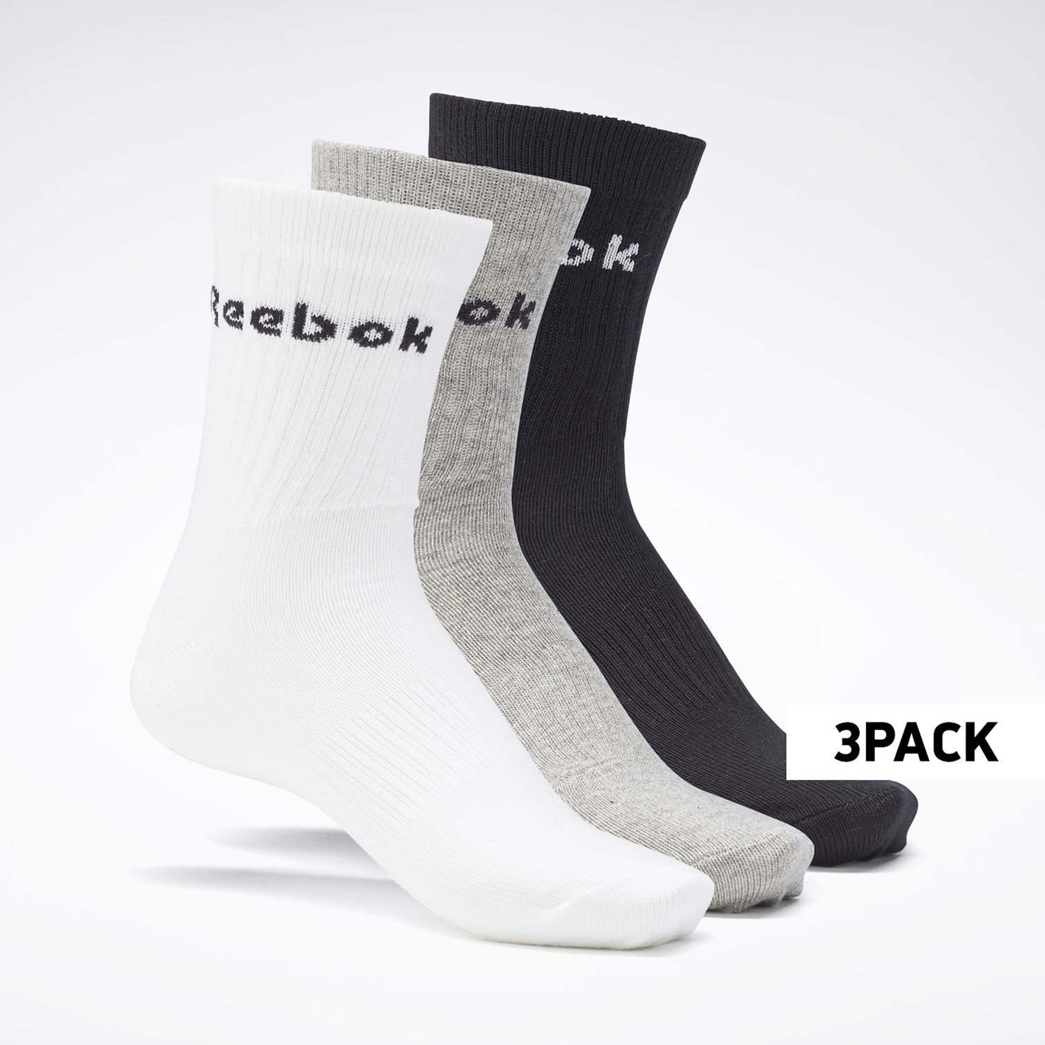 Reebok Sport Active Core Crew 3Pack Unisex Κάλτσες (9000083564_17149)
