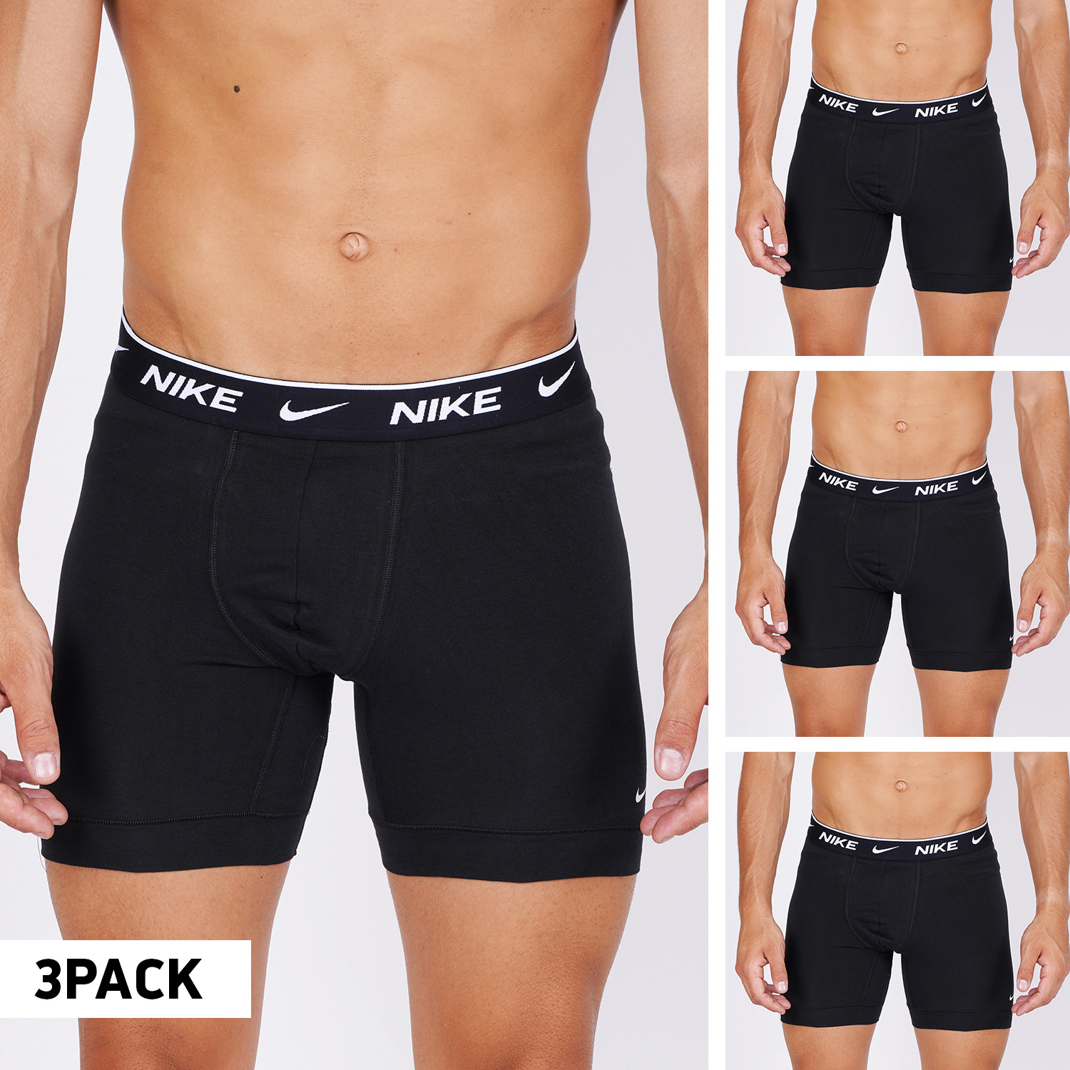 Nike Boxer Brief 3-Pack Ανδρικά Μπόξερ (9000086515_3625)